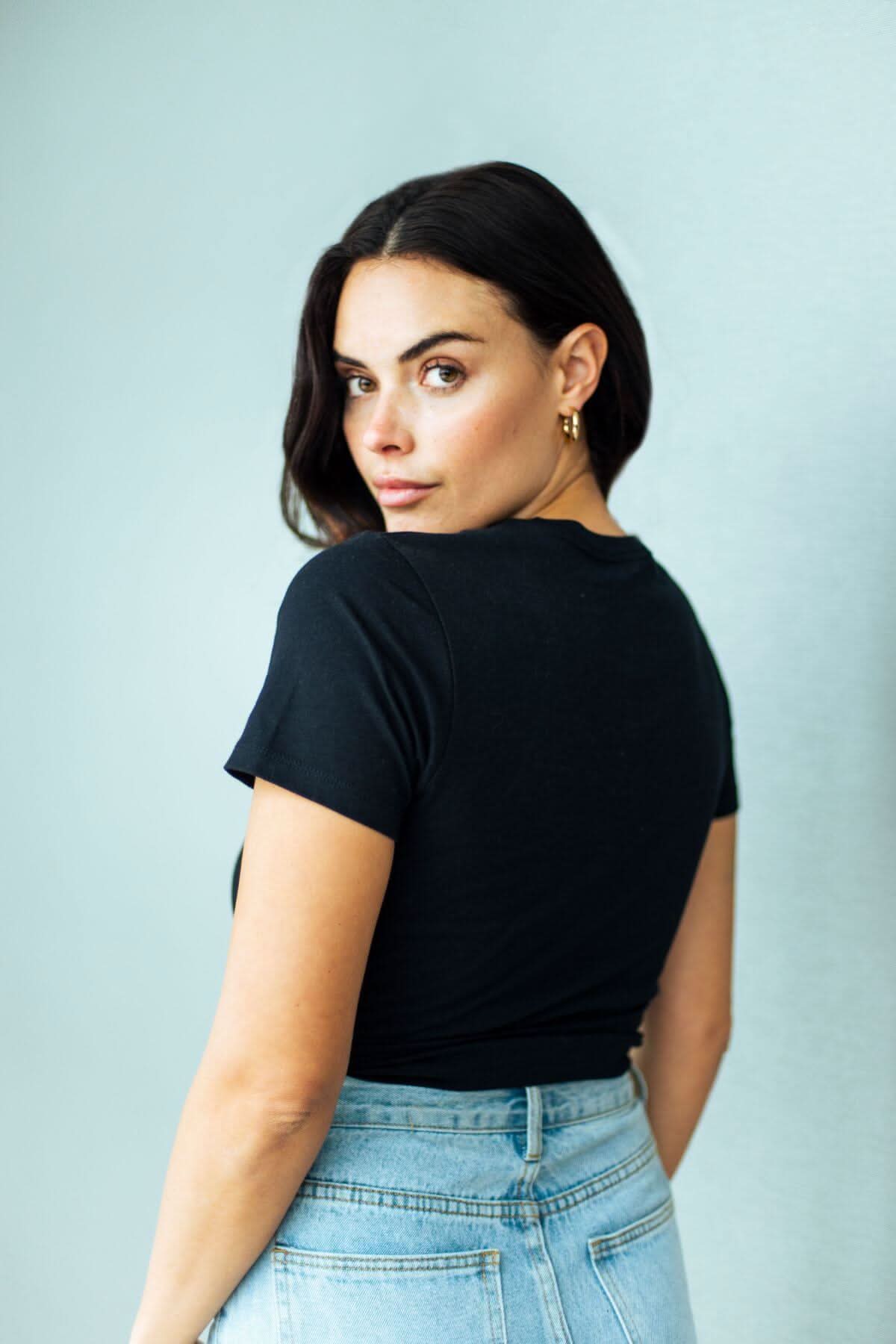 Embroidered I Am Powerful Tee - Image 8